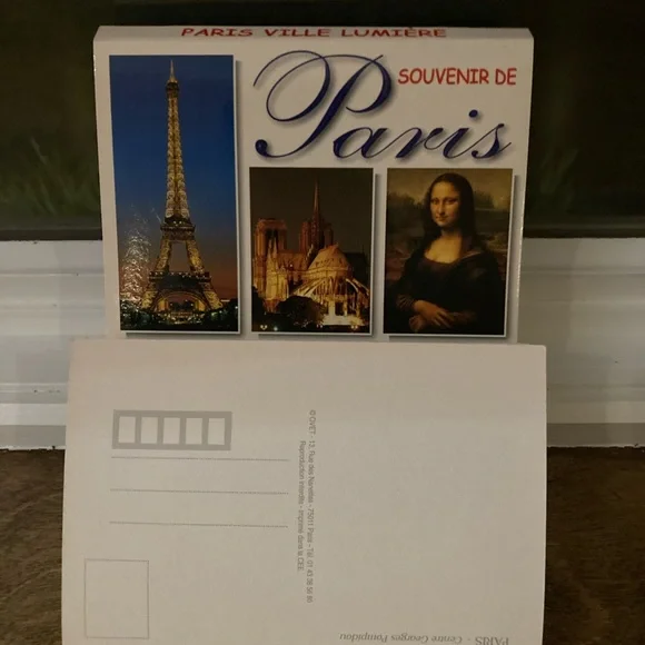 Souvenir Postcard Book-Paris Ville Lumiere 18 UNUSED Cards. Collectible & NEW. - Picture 6 of 14